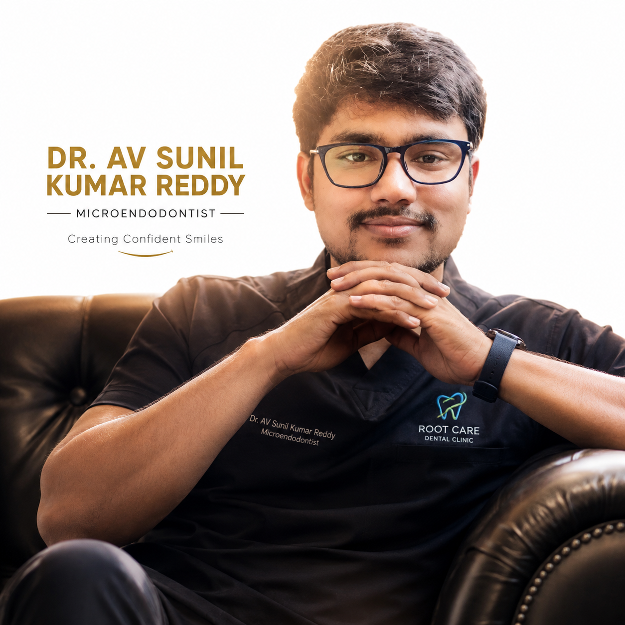 Dr. A. V. Sunil Kumar Reddy — MicroEndodontist & Implantologist at Dr. Reddy's Root Care Dental Clinic, Raipur